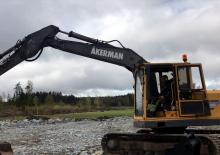 Rupsgraafmachines Akerman-Volvo EC 130 C