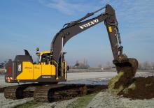 Rupsgraafmachines Volvo EC180EL