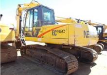 Rupsgraafmachines New Holland EC160