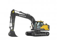 Rupsgraafmachines Volvo EC160EL
