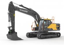 Rupsgraafmachines Volvo EC200E NL