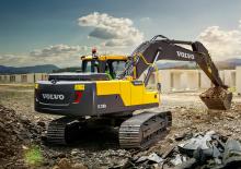 Rupsgraafmachines Volvo EC210D