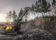 Rupsgraafmachines Volvo EC300 Straight Boom NL