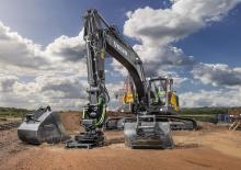 Rupsgraafmachines Volvo EC300E L Hybrid