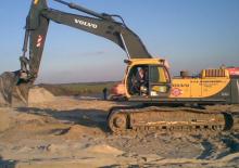Rupsgraafmachines Volvo EC450