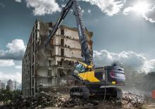 Rupsgraafmachines Volvo EC480E HR