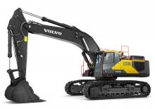 Rupsgraafmachines Volvo EC550EL