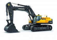 Rupsgraafmachines Volvo EC750DL