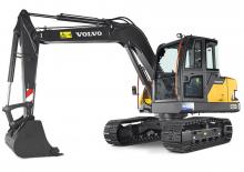 Rupsgraafmachines Volvo EC75D