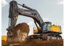 Rupsgraafmachines Volvo EC950E