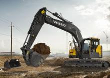 Rupsgraafmachines Volvo ECR145EL