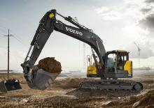 Rupsgraafmachines Volvo ECR235EL