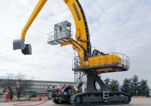 Graafmachines in overslaguitvoering Liebherr ER 954 C High Rise Litronic