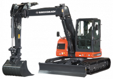 Rupsgraafmachines Eurocomach ES 90 UR 4
