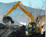 Rupsgraafmachines New Holland EX 135 M