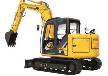 Rupsgraafmachines New Holland EX 355 BEH