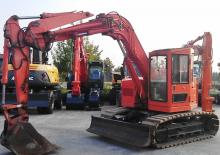 Rupsgraafmachines Hitachi EX 60 UR