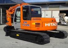 Rupsgraafmachines Hitachi EX 75 US