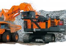 Rupsgraafmachines Hitachi EX 8000-5