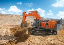 Rupsgraafmachines Hitachi EX1200-7 BE