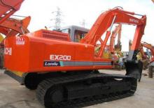 Rupsgraafmachines Hitachi EX200 LC
