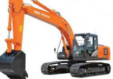 Rupsgraafmachines Hitachi EX210