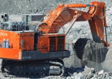 Rupsgraafmachines Hitachi EX3600-6