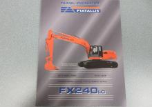 Rupsgraafmachines Fiatallis FX240LC