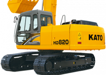 Rupsgraafmachines Kato HD820-R5