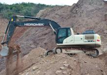 Rupsgraafmachines Hidromek HMK 300 LCLR