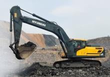 Rupsgraafmachines Hyundai HX 360L