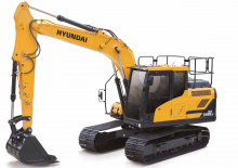 Rupsgraafmachines Hyundai HX140LC