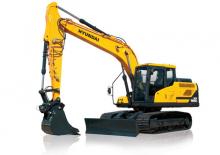 Rupsgraafmachines Hyundai HX160ALD