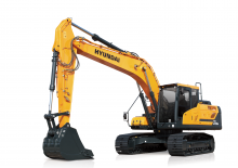 Rupsgraafmachines Hyundai HX220L