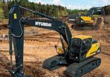 Rupsgraafmachines Hyundai HX220S