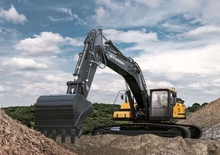 Rupsgraafmachines Hyundai HX330SL