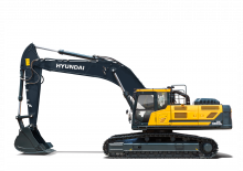 Rupsgraafmachines Hyundai HX380ANL