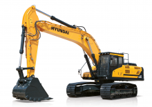 Rupsgraafmachines Hyundai HX430L