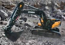 Rupsgraafmachines Hyundai HX520AL