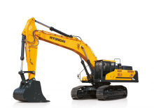 Rupsgraafmachines Hyundai HX520SL