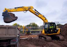 Rupsgraafmachines JCB JS130 LC