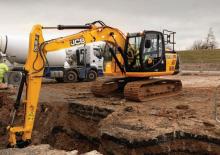 Rupsgraafmachines JCB JS145LC