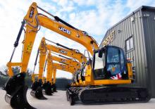 Rupsgraafmachines JCB JZ140 LC