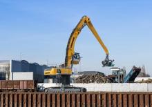 Graafmachines in overslaguitvoering Liebherr LH 110 C High Rise Industry Litronic