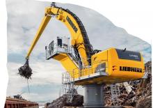 Graafmachines in overslaguitvoering Liebherr LH 150 C Gantry Industry Litronic