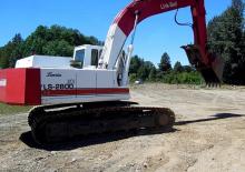 Rupsgraafmachines Link-Belt LS-2800 C II