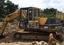 Rupsgraafmachines Komatsu PC100-3