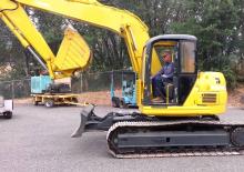 Rupsgraafmachines Komatsu PC128UU