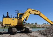Rupsgraafmachines Komatsu PC1400