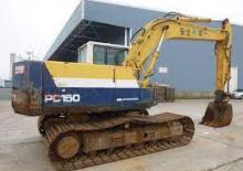 Rupsgraafmachines Komatsu PC150-5